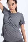 Zelocity Quick Dry Relaxed Top - Steel Grey — thumbnail 5